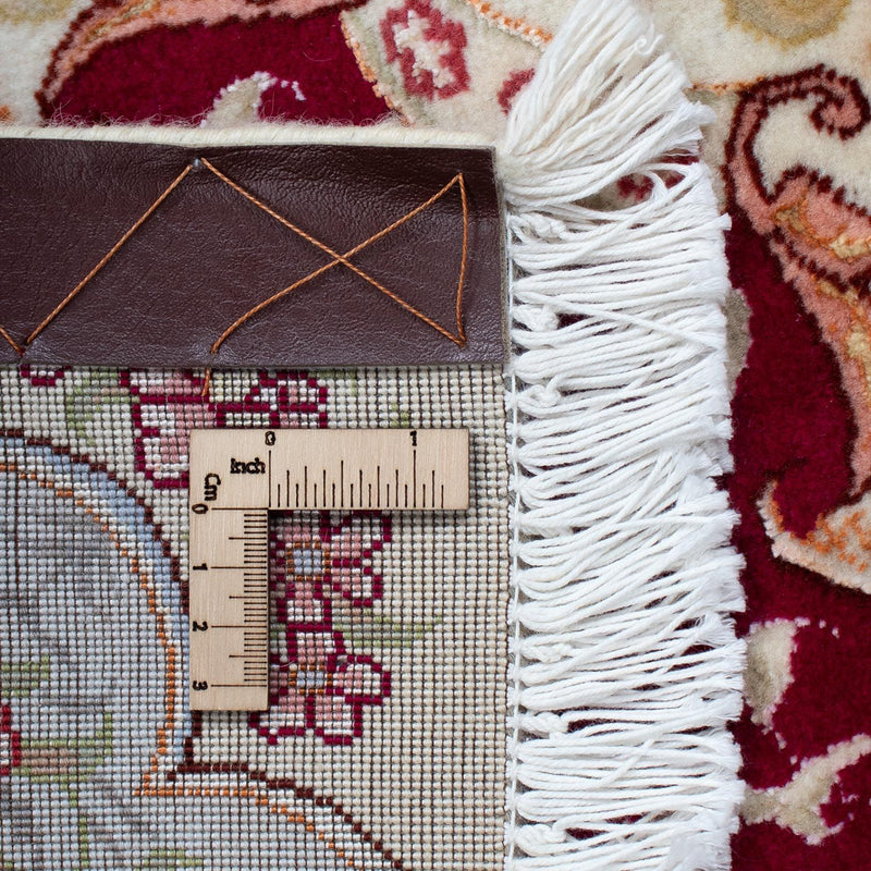 Dywan perski - Tabriz - Królewski - 96 x 59 cm - ciemna czerwień