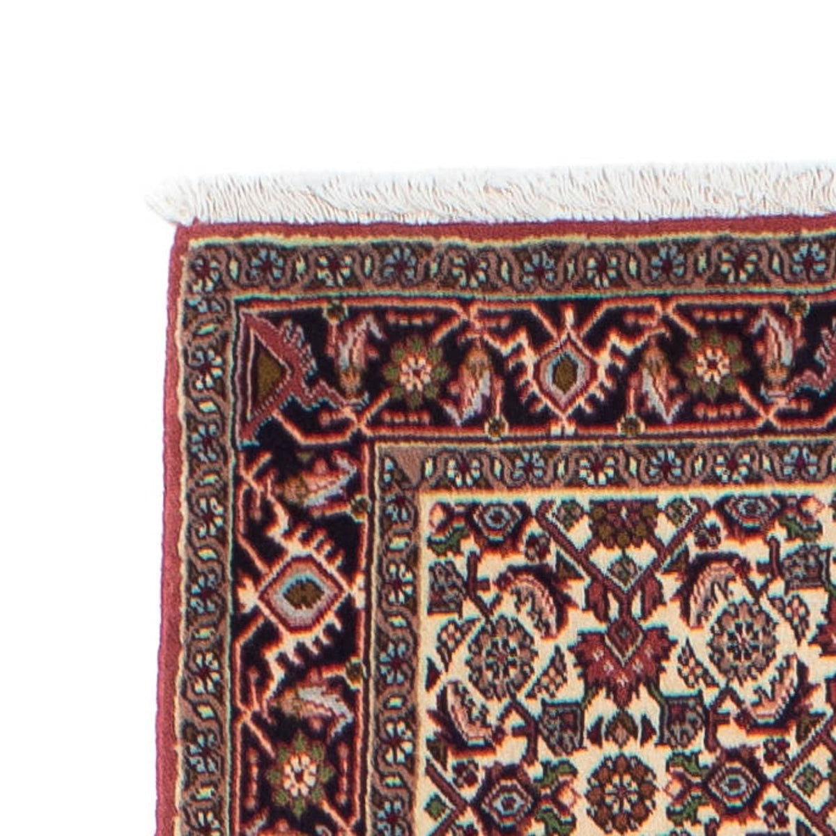 Biegacz Dywan perski - Bijar - 291 x 80 cm - beżowy