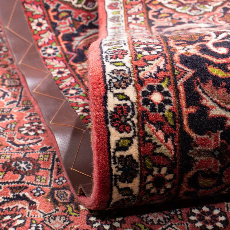 Dywan perski - Bijar - 295 x 196 cm - ciemna czerwień