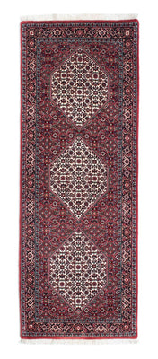 Biegacz Dywan perski - Bijar - 210 x 75 cm - czerwony