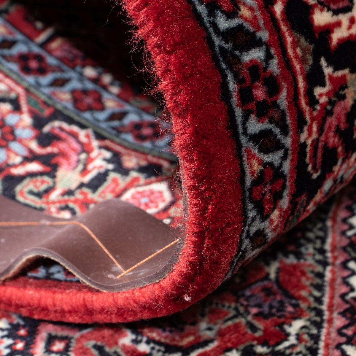 Biegacz Dywan perski - Bijar - 210 x 75 cm - czerwony