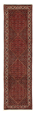 Biegacz Dywan perski - Bijar - 315 x 77 cm - wielokolorowy