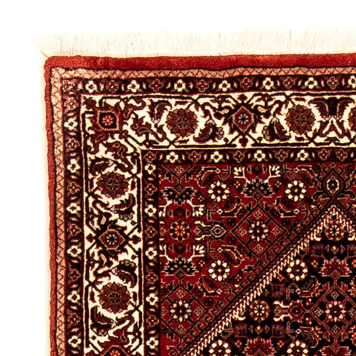 Biegacz Dywan perski - Bijar - 295 x 71 cm - wielokolorowy