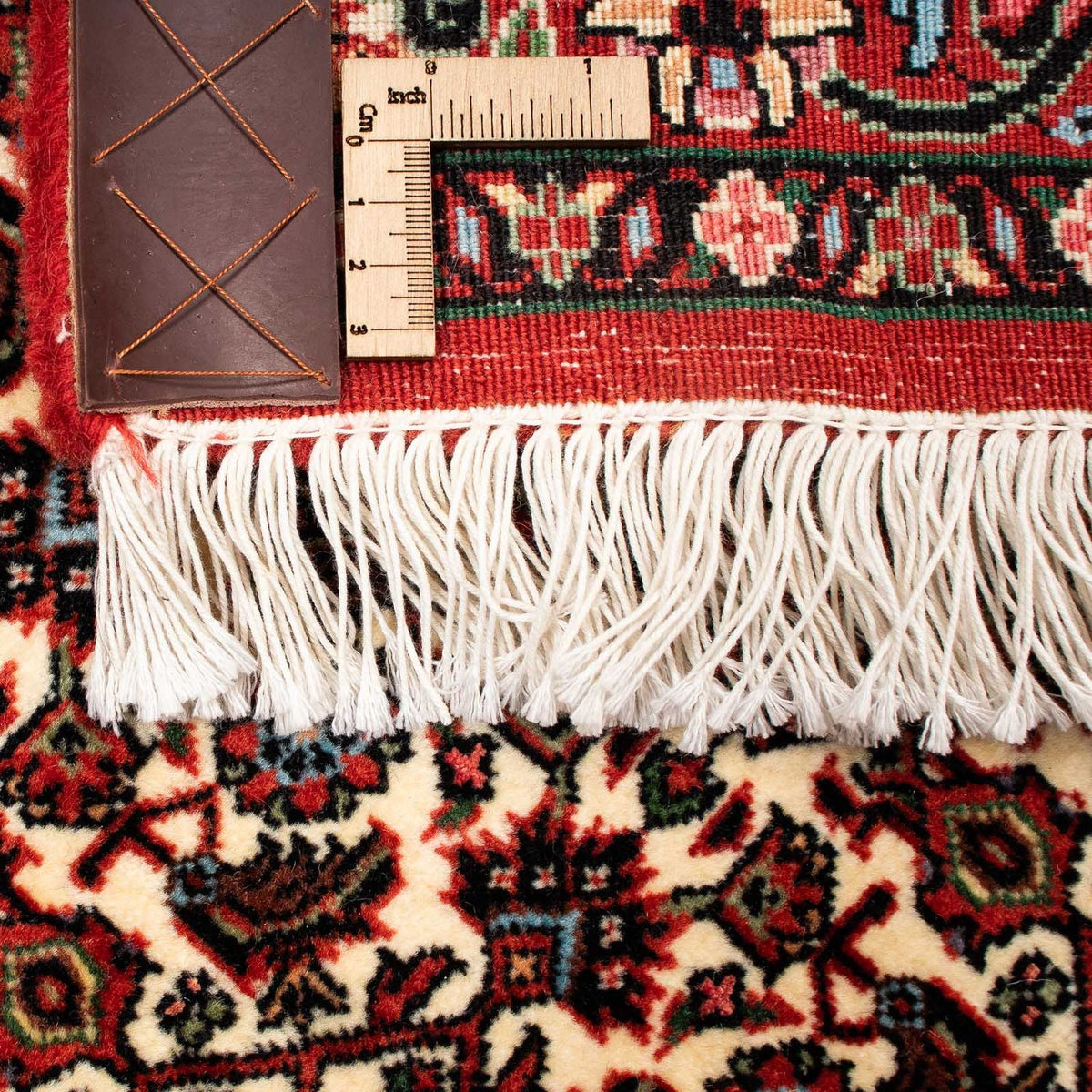 Dywan perski - Bijar - 258 x 200 cm - ciemna czerwień