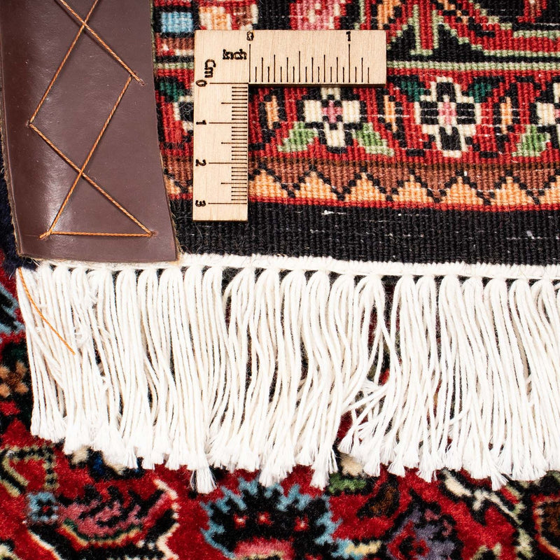 Dywan perski - Bijar - 244 x 200 cm - ciemna czerwień