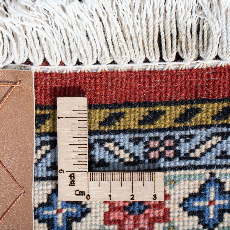 Biegacz Dywan perski - Bijar - 196 x 48 cm - ciemnoniebieski