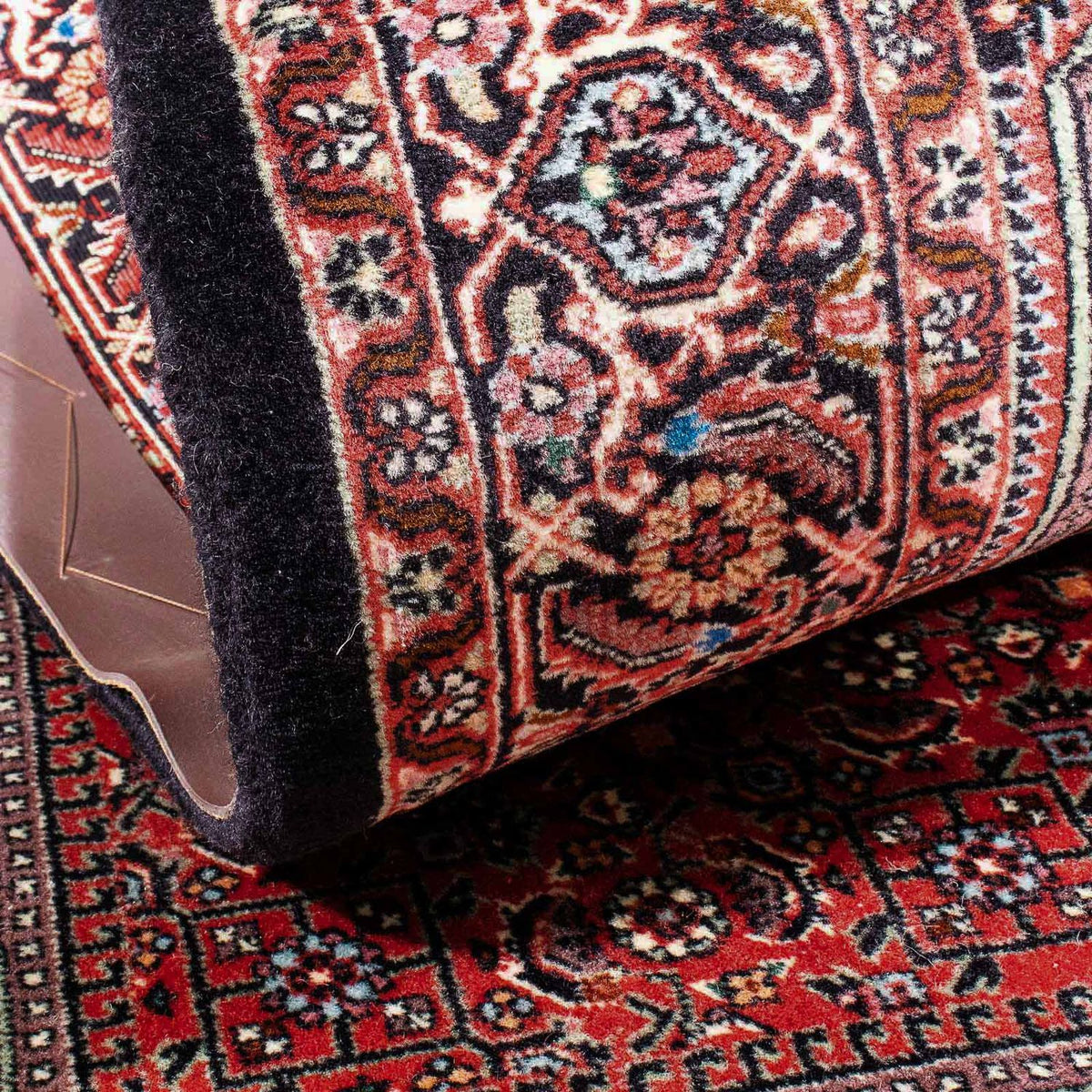 Dywan perski - Bijar - 174 x 110 cm - jasna czerwień