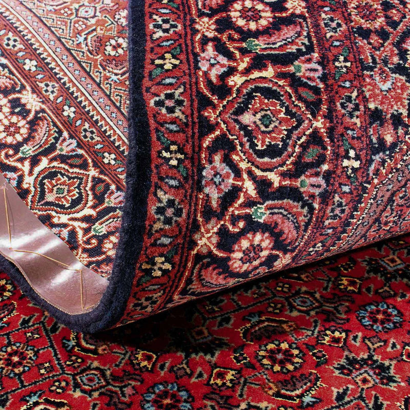 Biegacz Dywan perski - Bijar - 187 x 107 cm - czerwony