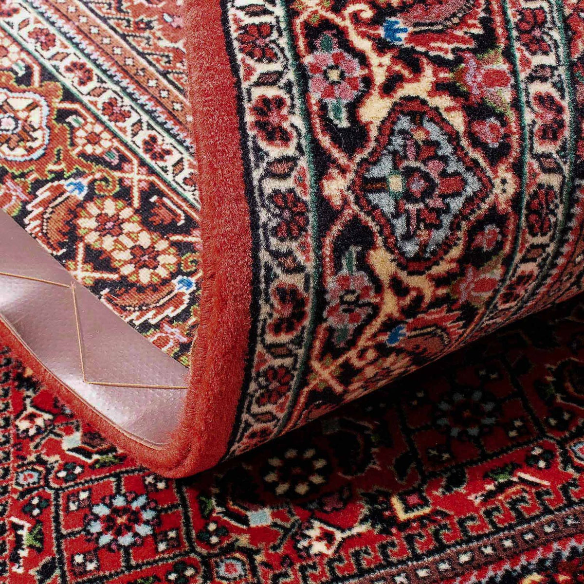 Dywan perski - Bijar - 175 x 108 cm - czerwony