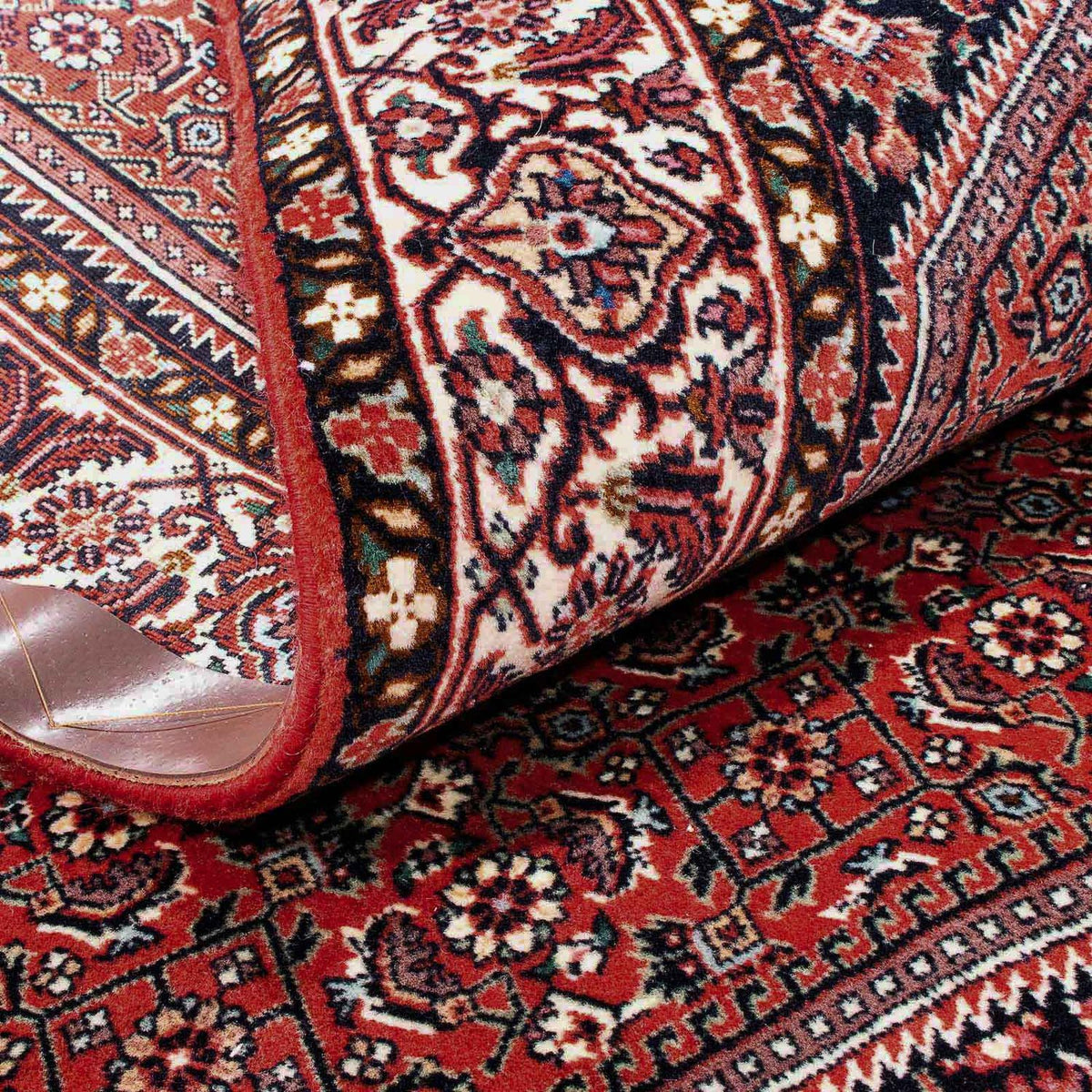 Dywan perski - Bijar - 174 x 110 cm - jasna czerwień