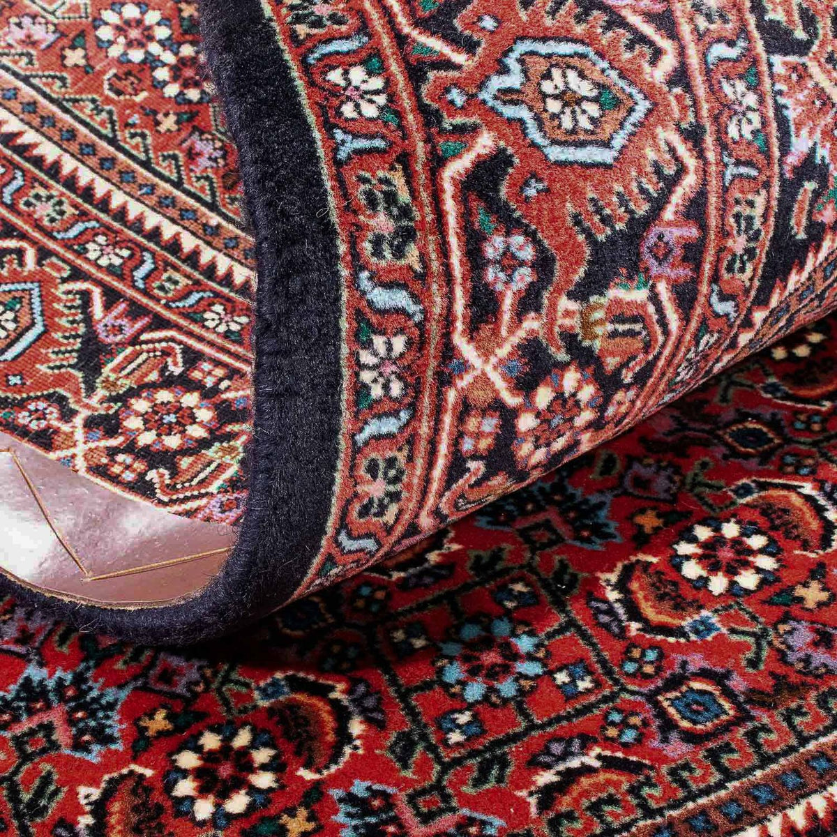 Dywan perski - Bijar - 175 x 108 cm - czerwony