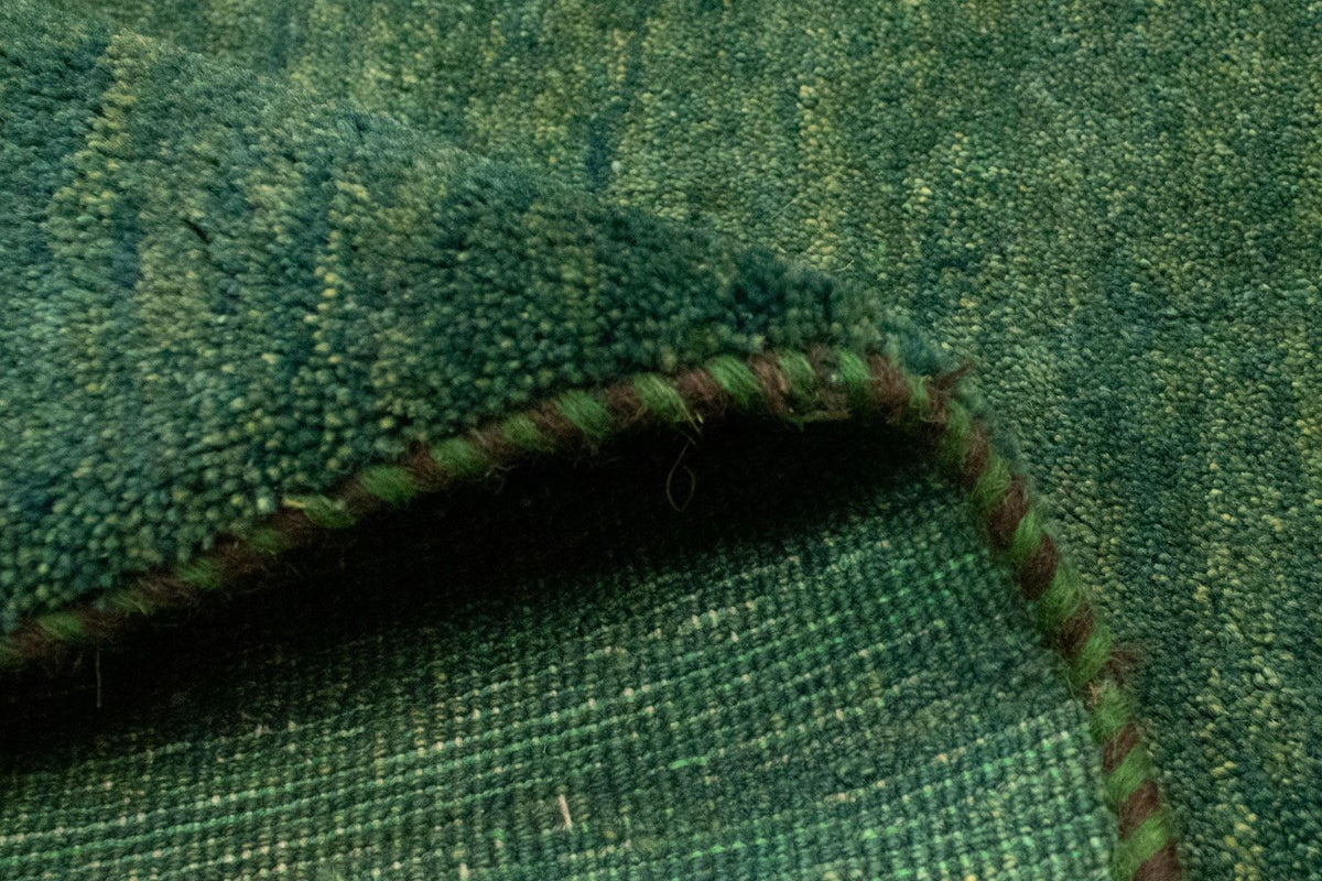 Dywan Gabbeh - perski - 263 x 192 cm - zielona