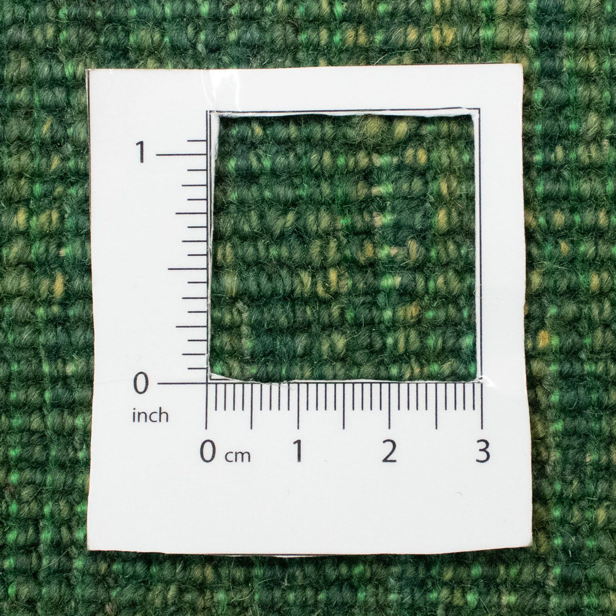 Dywan Gabbeh - perski - 263 x 192 cm - zielona