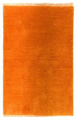 Dywan Gabbeh - perski - 133 x 90 cm - złoto