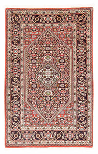 Dywan perski - Bijar - 136 x 83 cm - czerwony