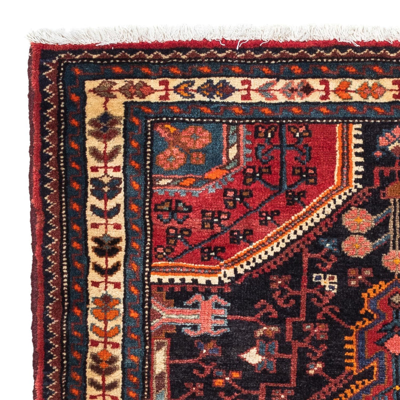 Perski dywan - Nomadyczny - 127 x 90 cm - ciemna czerwień