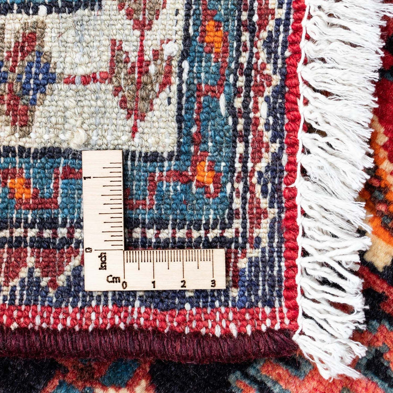 Perski dywan - Nomadyczny - 127 x 90 cm - ciemna czerwień