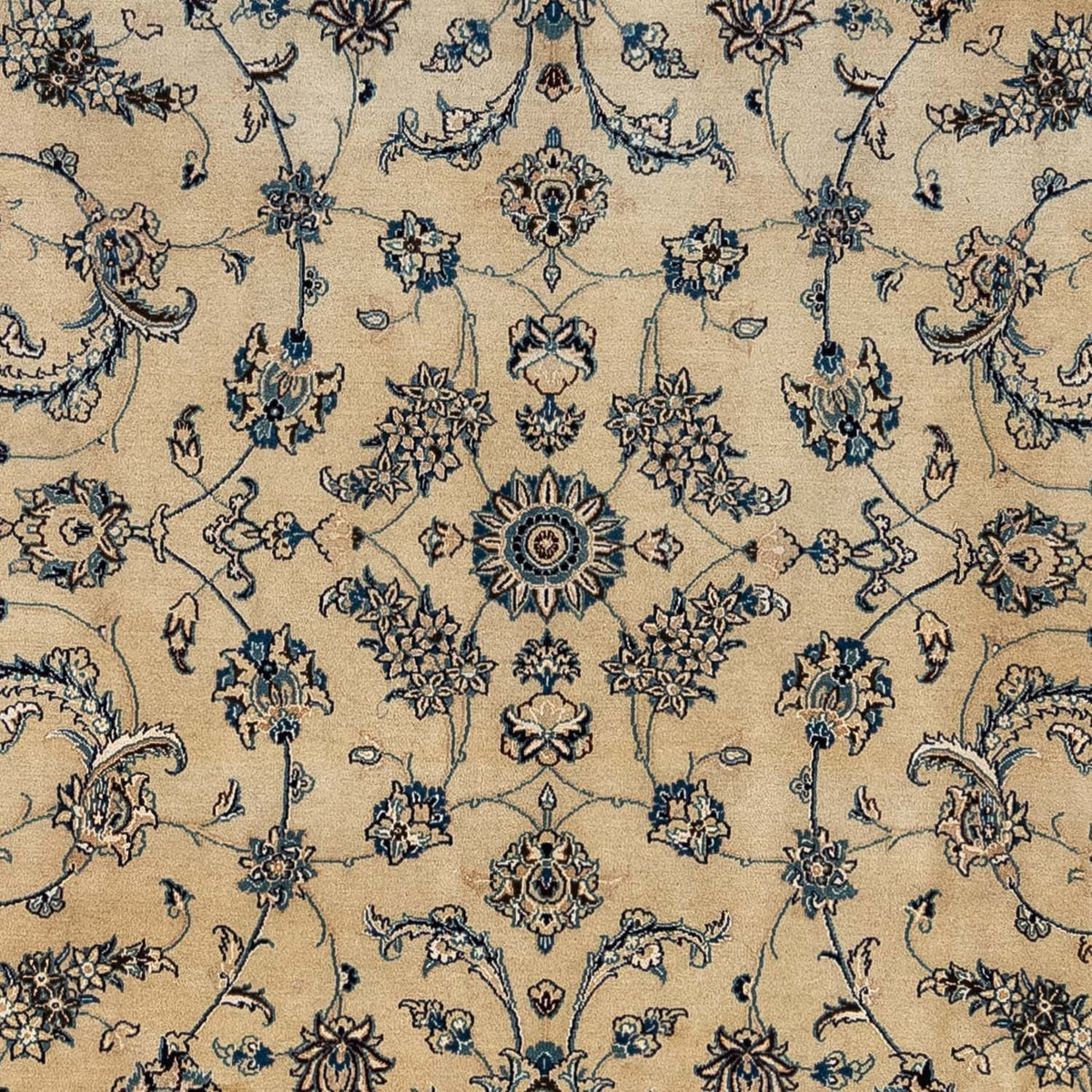 Dywan perski - Nain - Królewski - 352 x 243 cm - jasnobrązowy