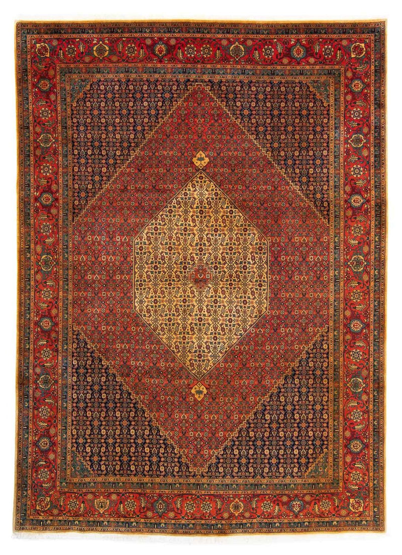 Dywan perski - Tabriz - Królewski - 337 x 251 cm - ciemna czerwień