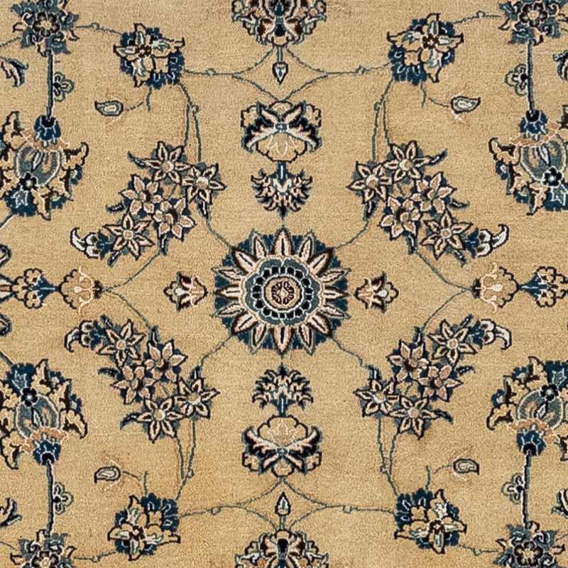 Dywan perski - Nain - Królewski - 343 x 247 cm - jasnobrązowy