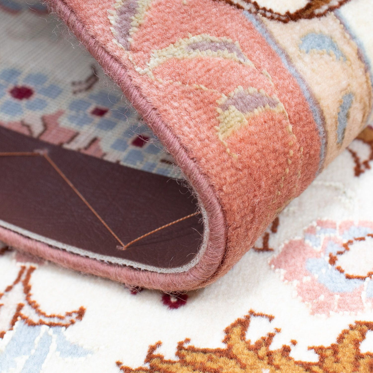 Dywan perski - Tabriz - Królewski - 90 x 61 cm - beżowy