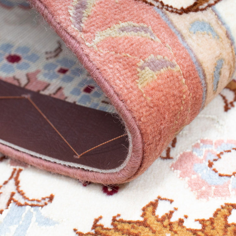 Dywan perski - Tabriz - Królewski - 90 x 61 cm - beżowy