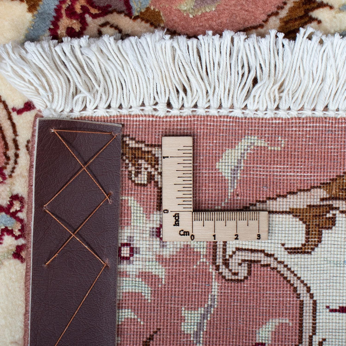 Dywan perski - Tabriz - Królewski - 90 x 61 cm - beżowy