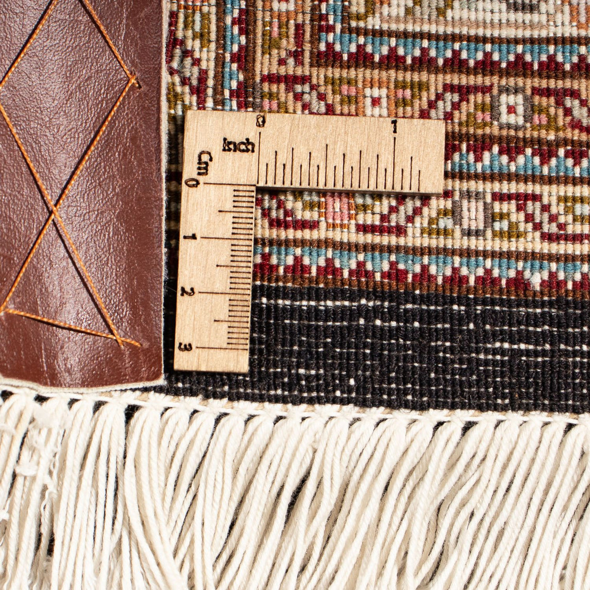 Dywan perski - Tabriz - 270 x 252 cm - ciemnoniebieski