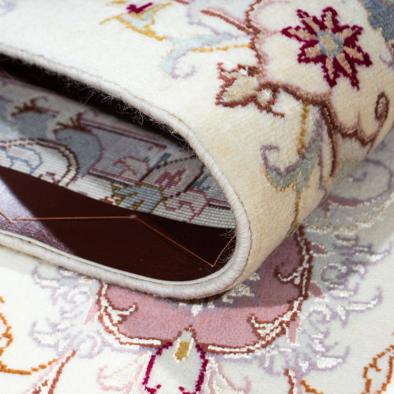 Dywan perski - Tabriz - Królewski - 248 x 165 cm - beżowy