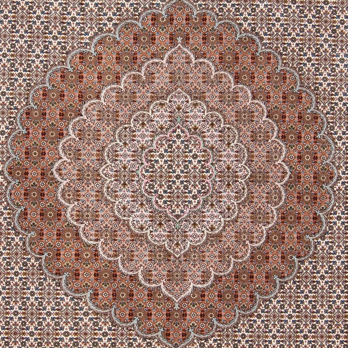 Dywan perski - Tabriz - 288 x 251 cm - wielokolorowy