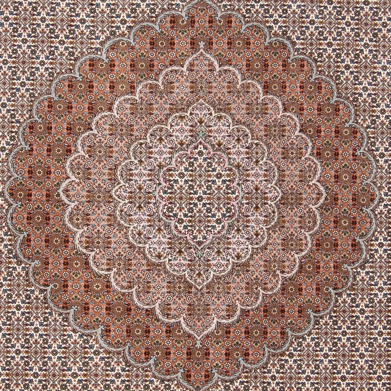 Dywan perski - Tabriz - 288 x 251 cm - wielokolorowy