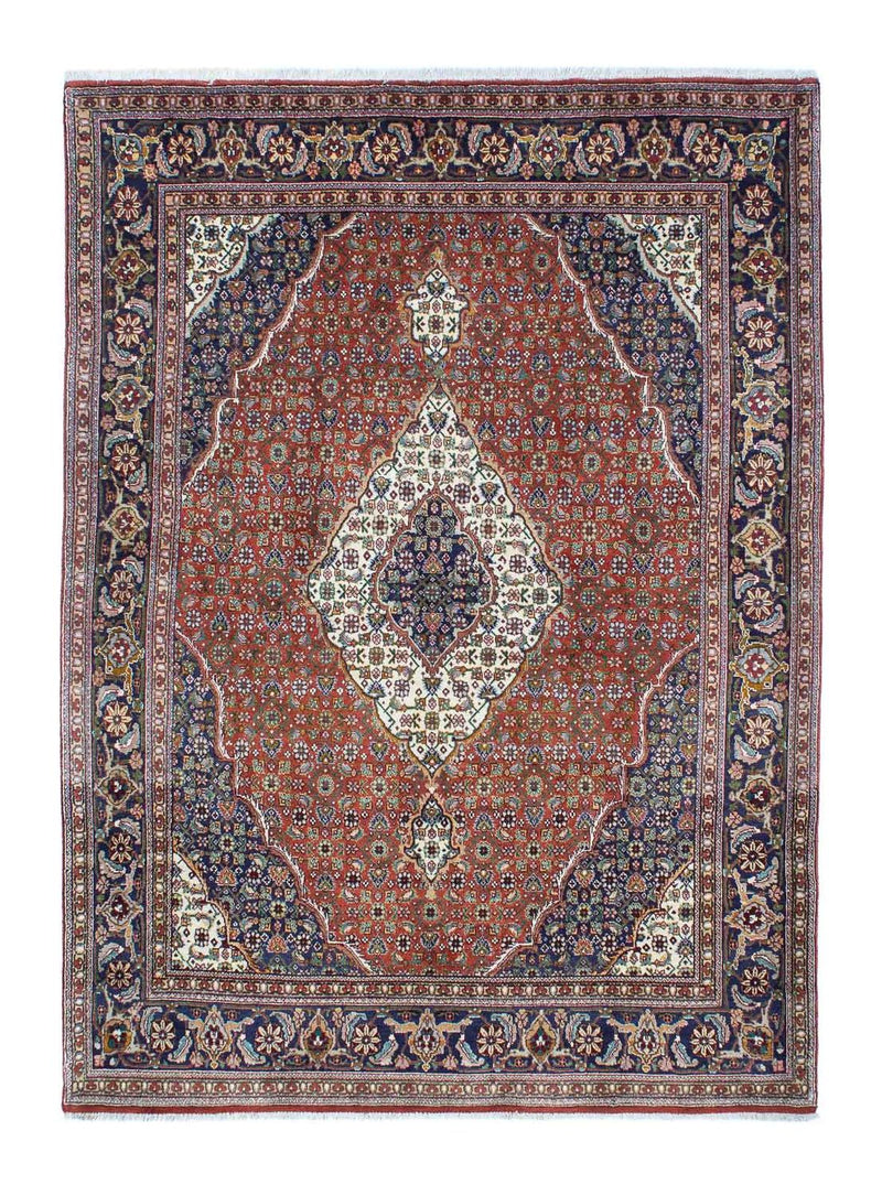Dywan perski - Tabriz - 209 x 152 cm - rdza