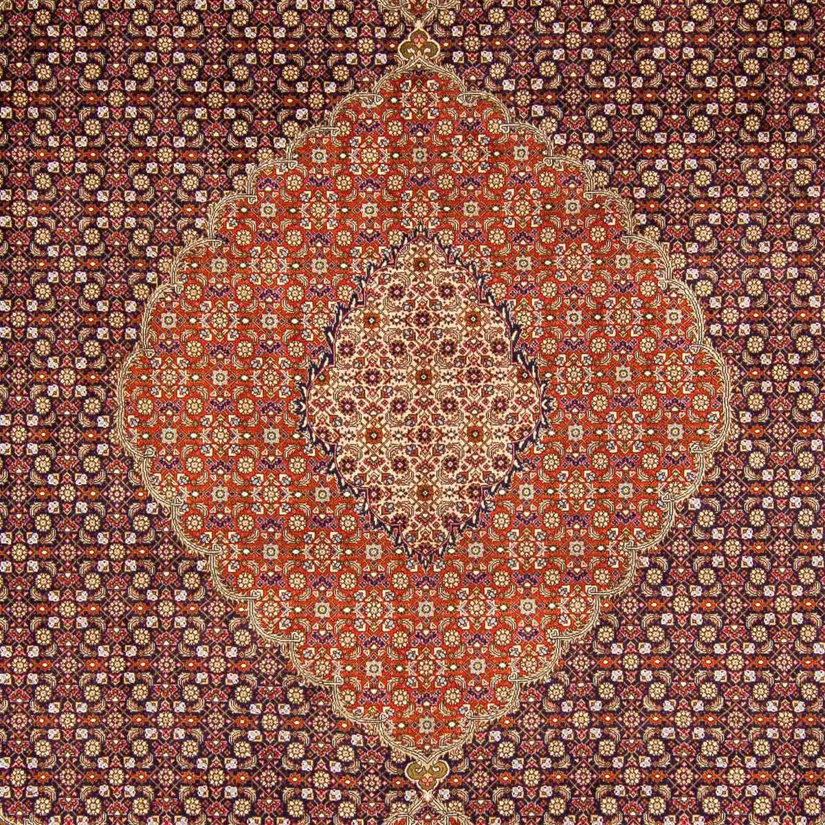 Dywan perski - Tabriz - 393 x 293 cm - wielokolorowy