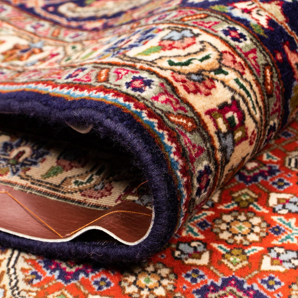 Dywan perski - Tabriz - 393 x 293 cm - wielokolorowy