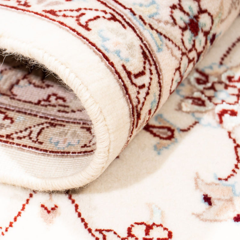 Dywan perski - Nain - Królewski - 196 x 137 cm - beżowy