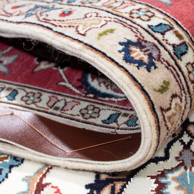 Dywan perski - Tabriz - Królewski - 206 x 150 cm - beżowy