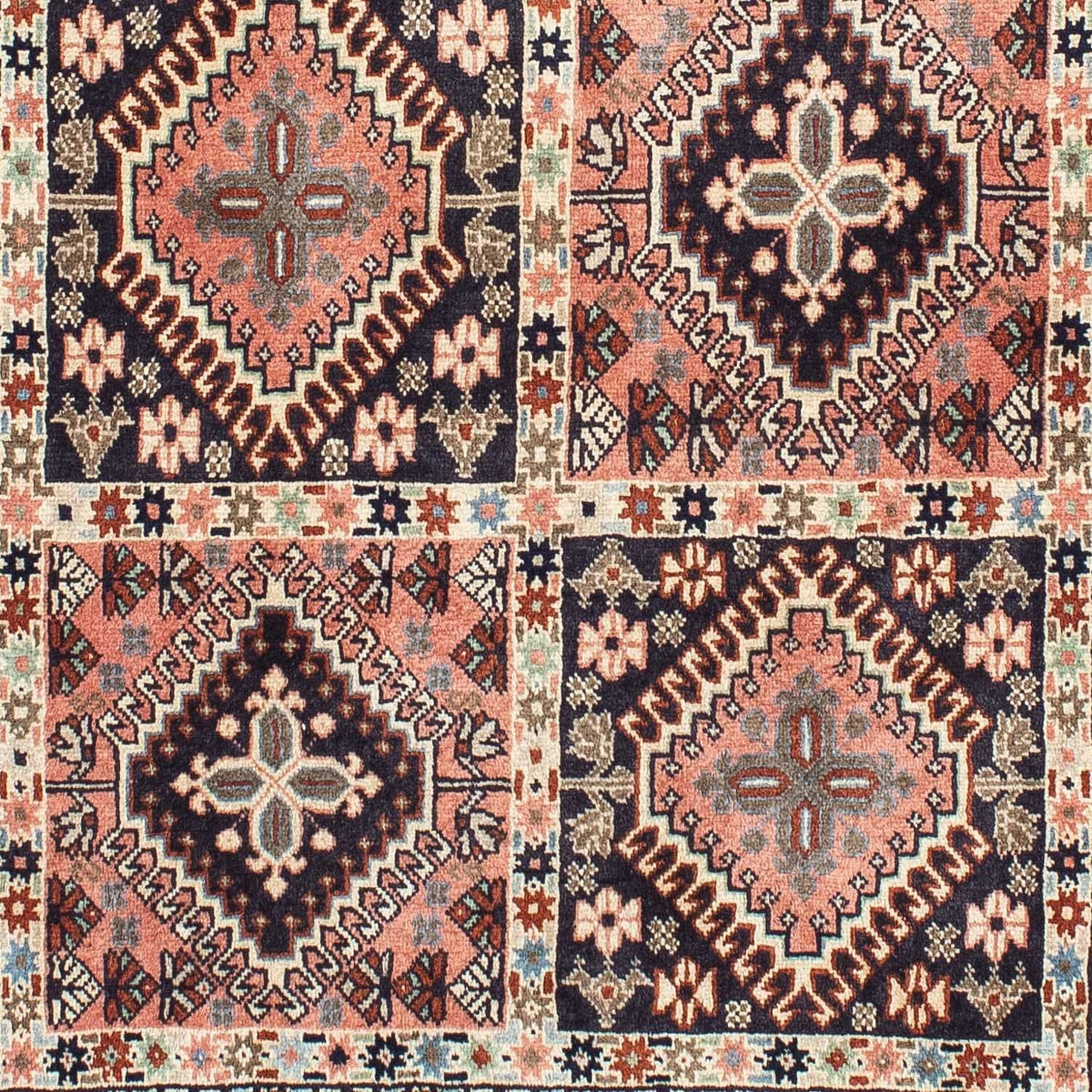 Perski dywan - Nomadyczny - 147 x 100 cm - jasna czerwień