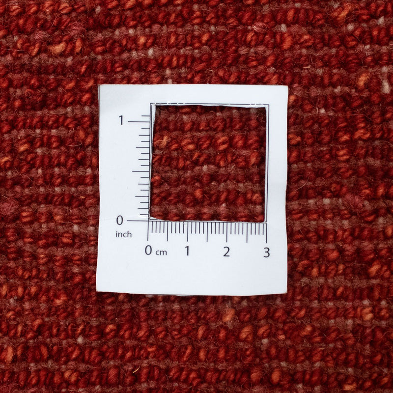 Biegacz Dywan Gabbeh - perski - 206 x 85 cm - czerwony