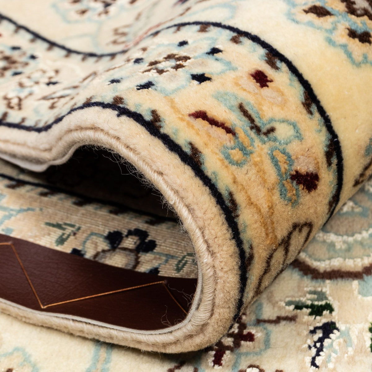 Dywan perski - Nain - Królewski - 365 x 243 cm - beżowy