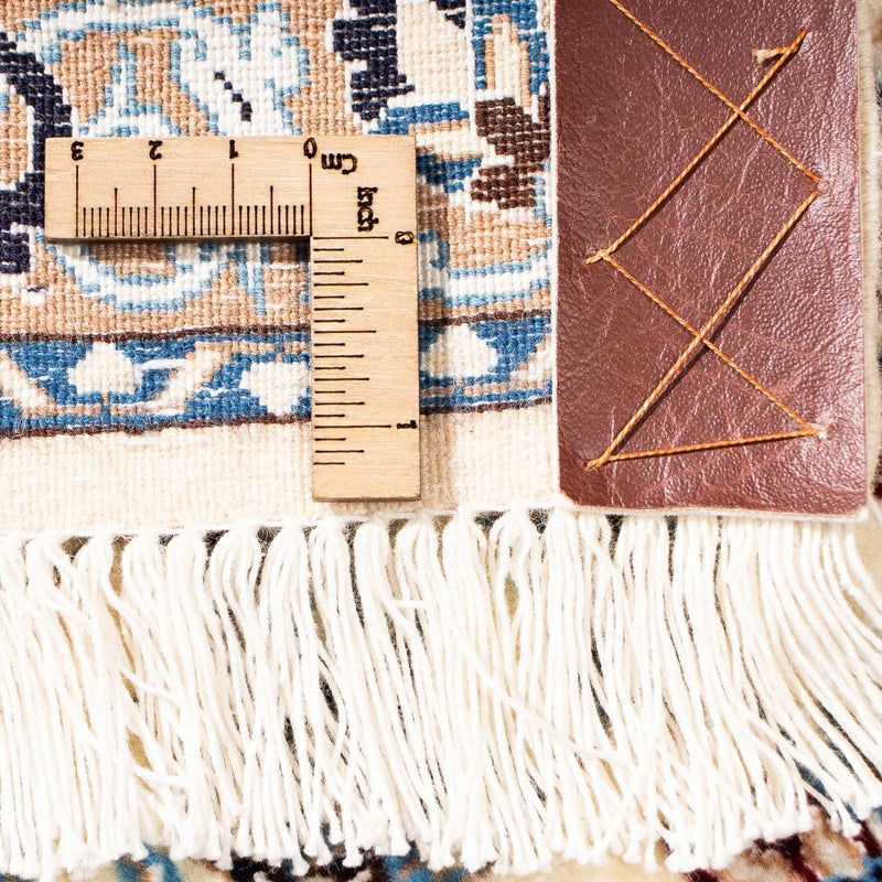 Dywan perski - Nain - Premium - 216 x 134 cm - beżowy