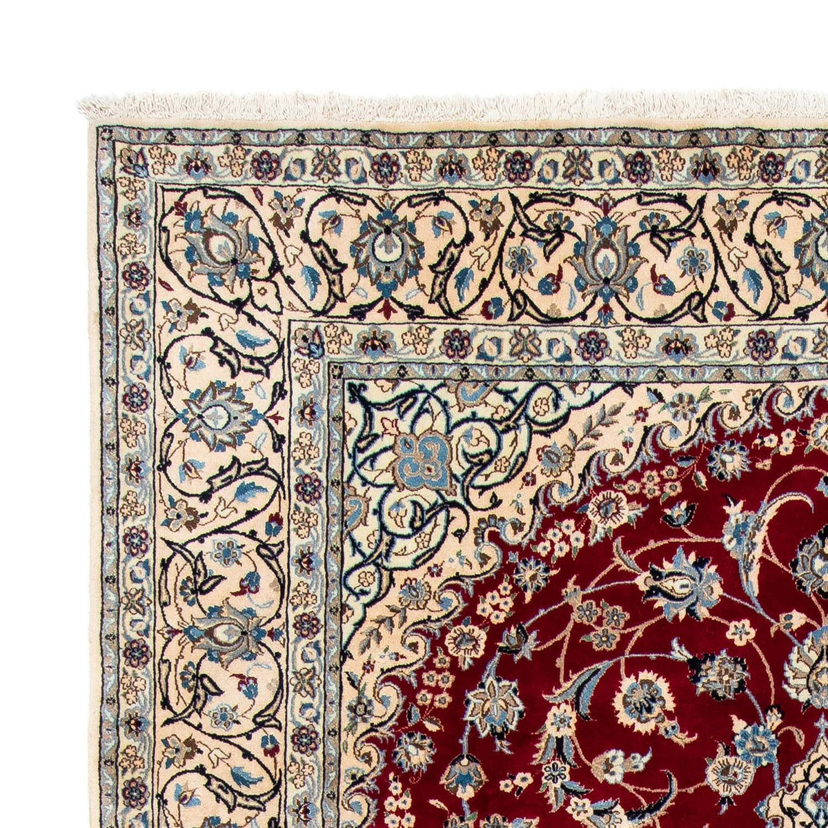 Dywan perski - Nain - Królewski - 300 x 198 cm - czerwony