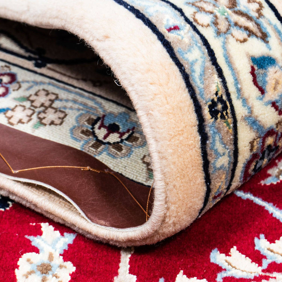 Dywan perski - Nain - Królewski - 300 x 198 cm - czerwony