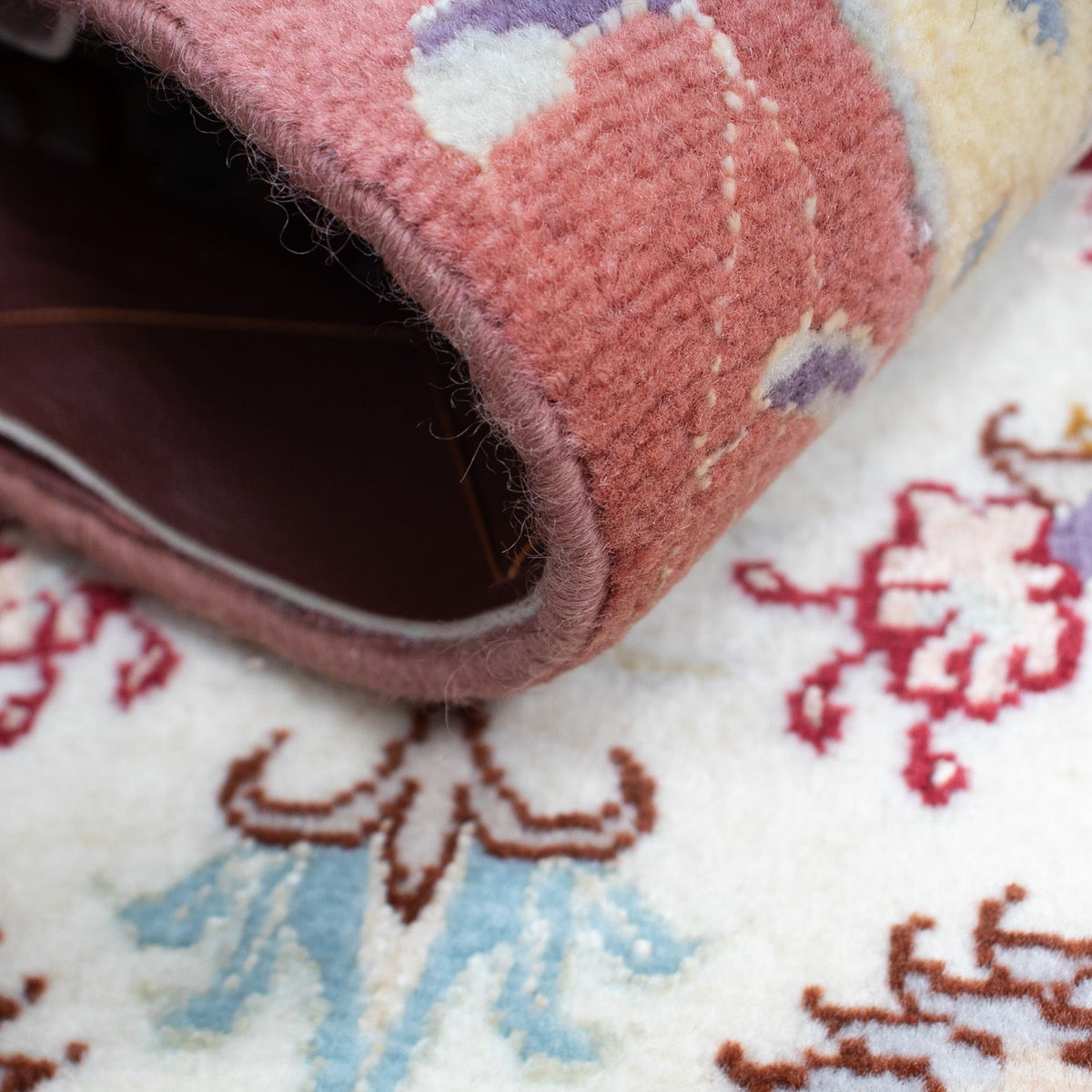 Dywan perski - Tabriz - Królewski - 93 x 60 cm - beżowy