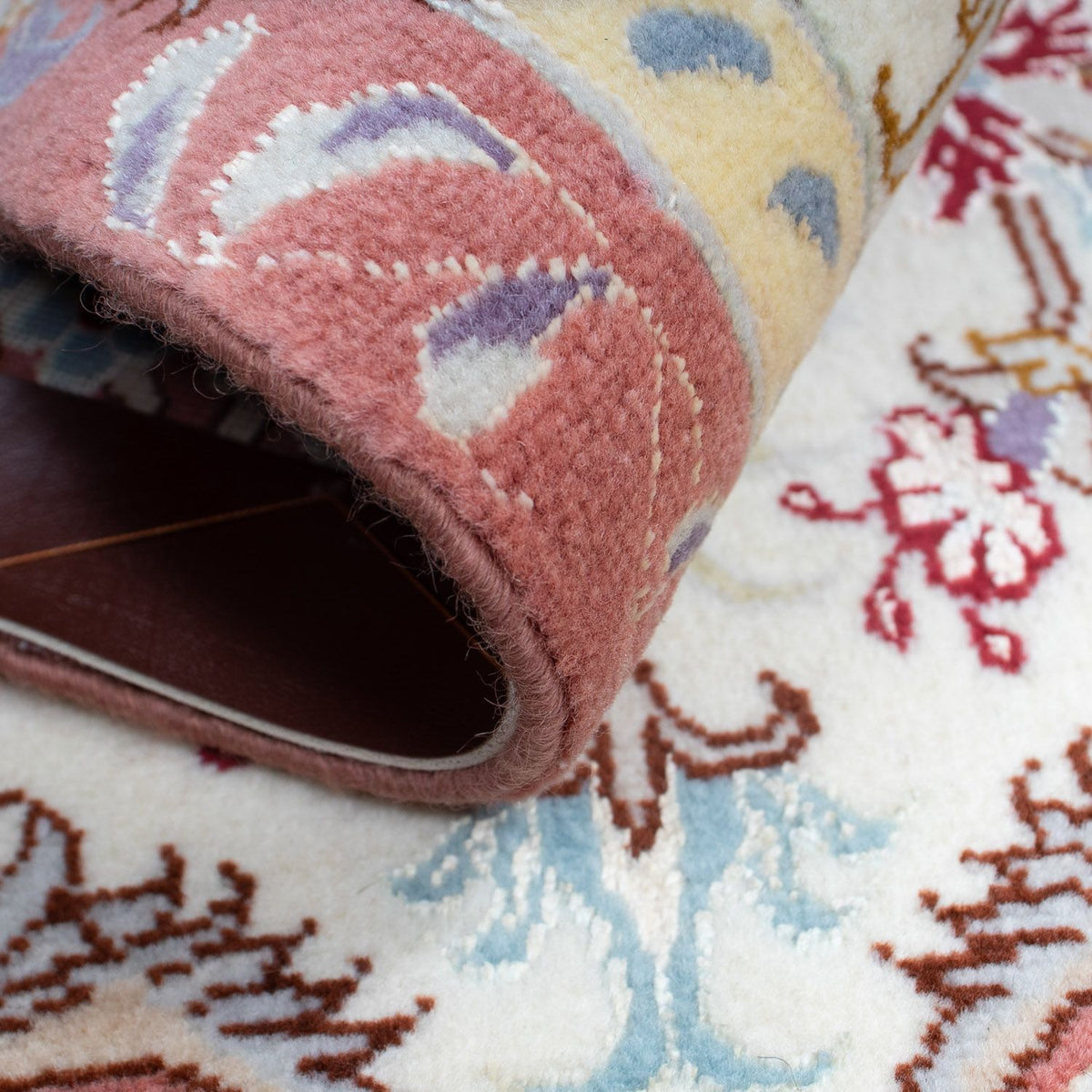 Dywan perski - Tabriz - Królewski - 92 x 60 cm - beżowy