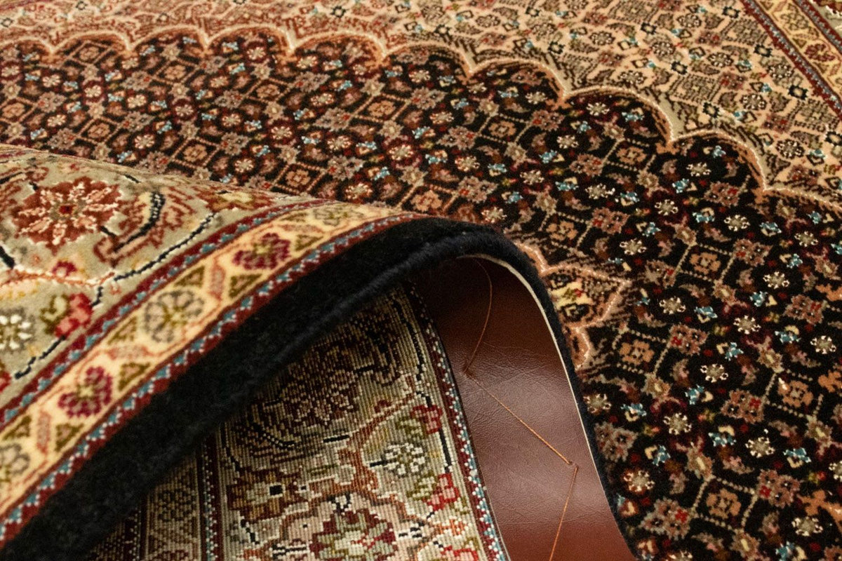 Dywan perski - Tabriz - Królewski - 148 x 102 cm - czarny