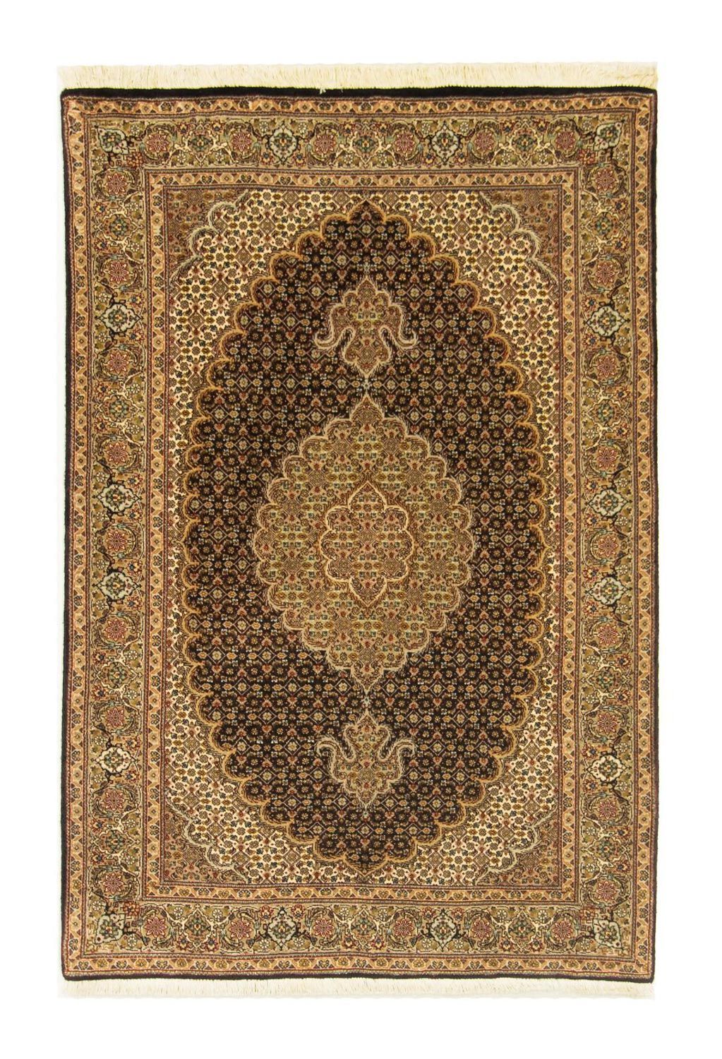 Dywan perski - Tabriz - Królewski - 151 x 102 cm - ciemnoniebieski