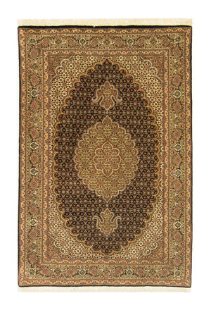 Dywan perski - Tabriz - Królewski - 151 x 102 cm - ciemnoniebieski