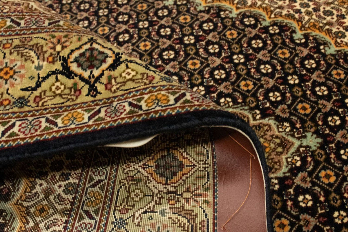 Dywan perski - Tabriz - Królewski - 156 x 103 cm - czarny