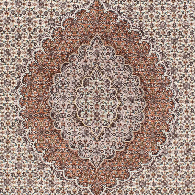 Dywan perski - Tabriz - 203 x 146 cm - jasnobrązowy