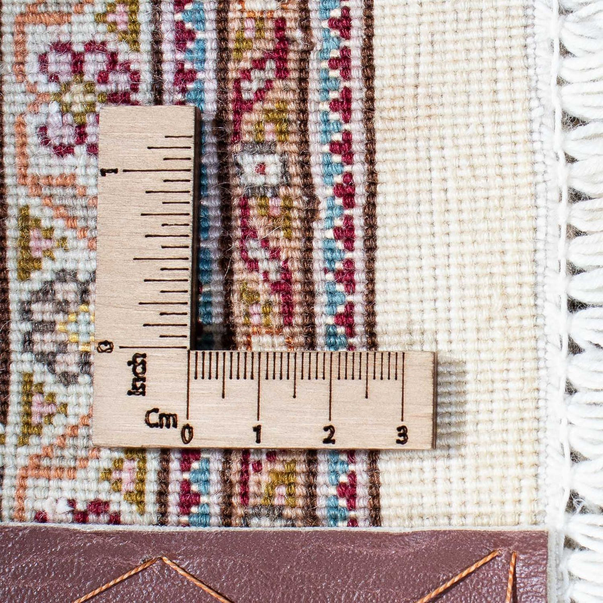 Dywan perski - Tabriz - 203 x 146 cm - jasnobrązowy